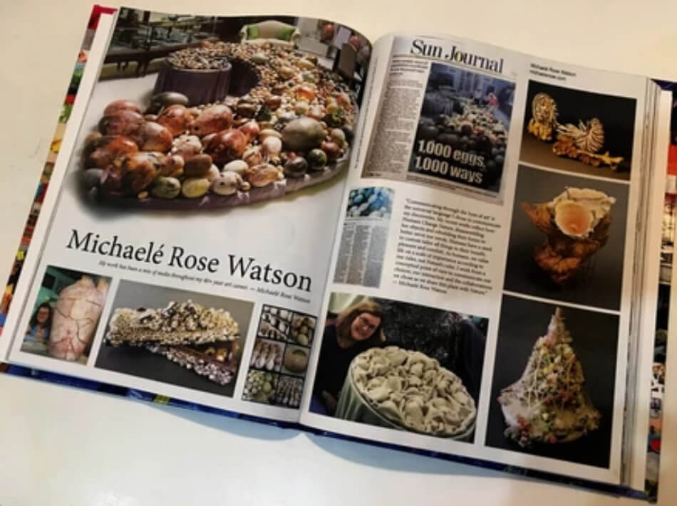A Brief History of Artists in Eastern North Carolina article on Michaele Rose Watson
