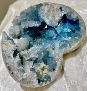 Blue Celestite Crystals