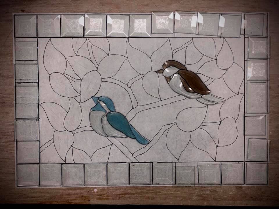 Bluebird panel pattern