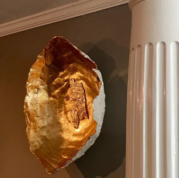 Gold Leaf Clay Gallery Michaelé Rose Artist Studio