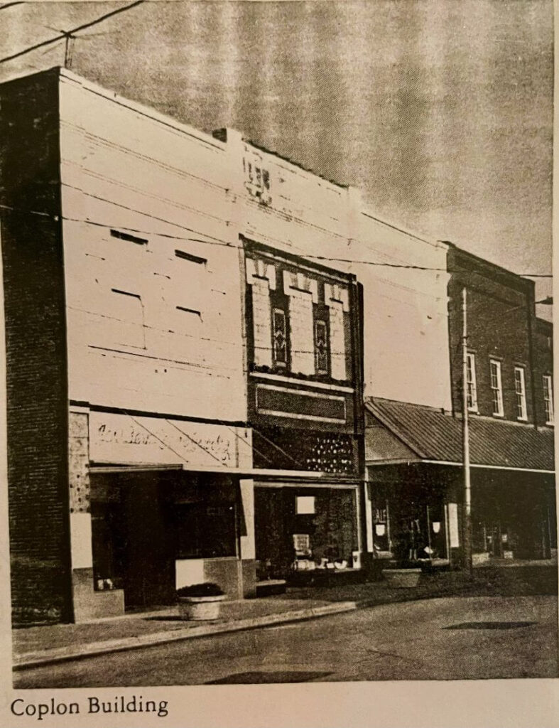 Black and white photo of 217 Middle Street, New Bern, NC in the 1960s