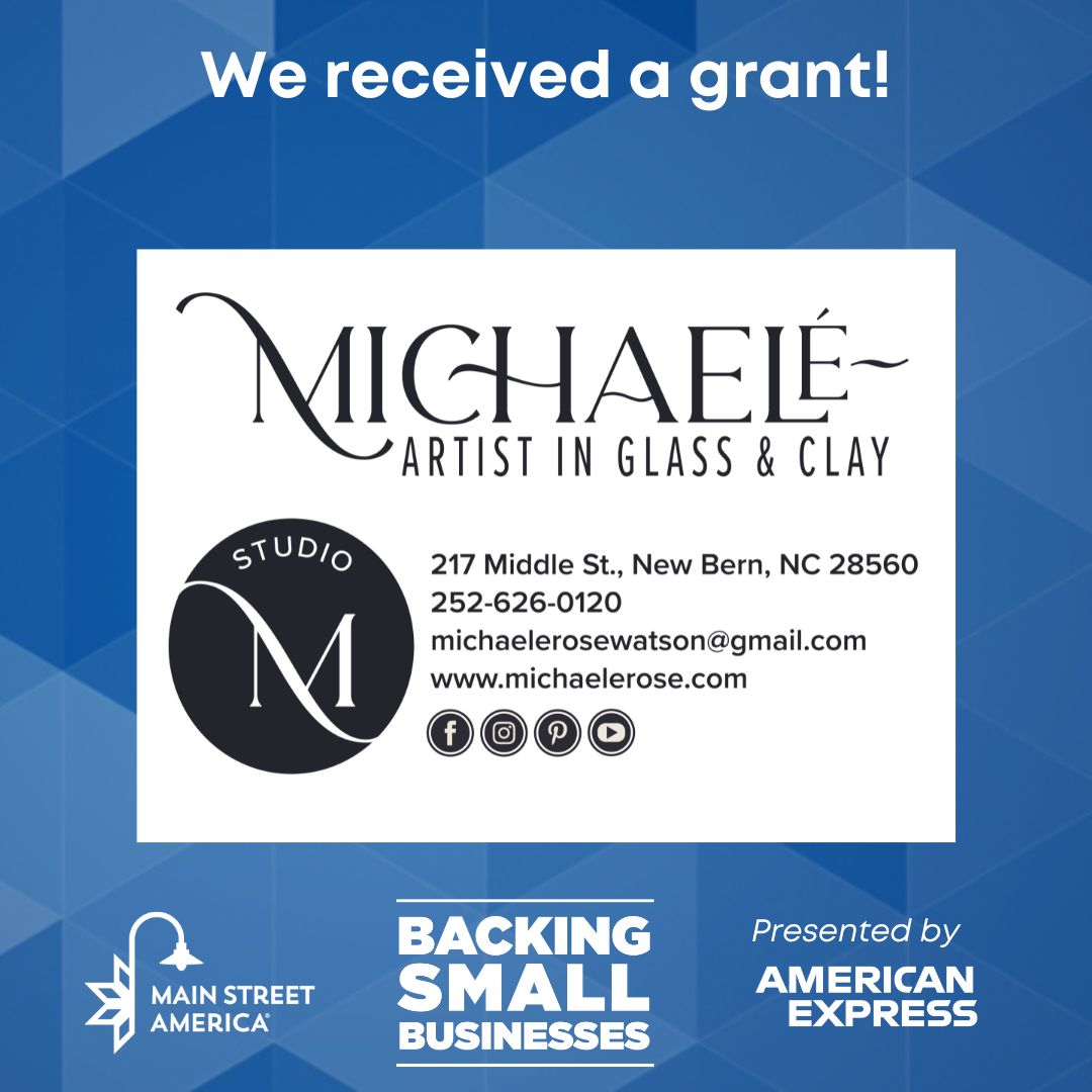 We received a grant